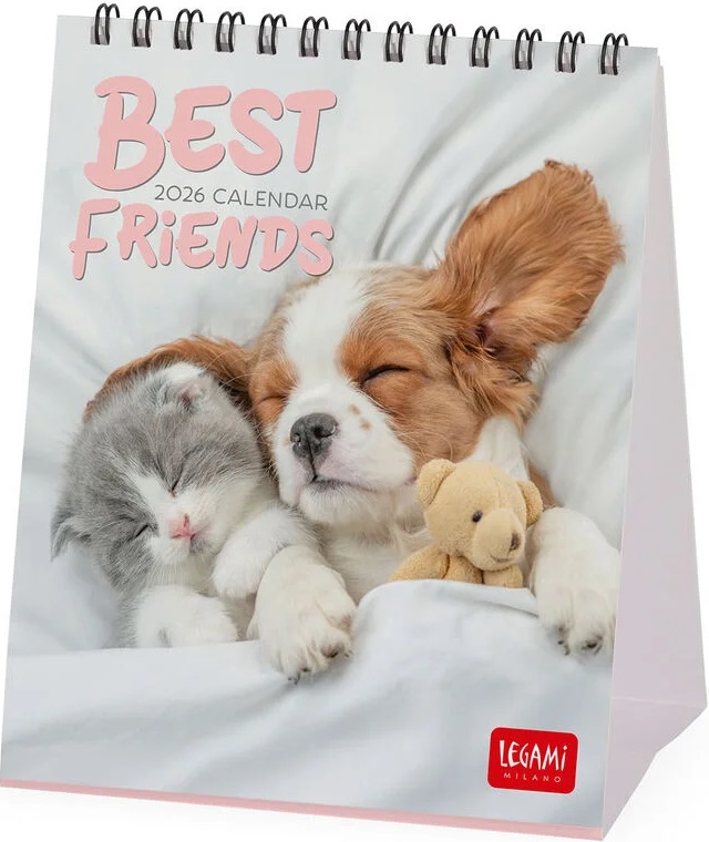 Calendar de birou 2026: Best Friends