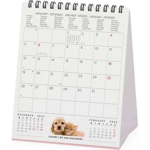Calendar de birou 2026: Best Friends