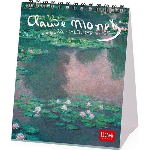 Calendar de birou 2026: Claude Monet
