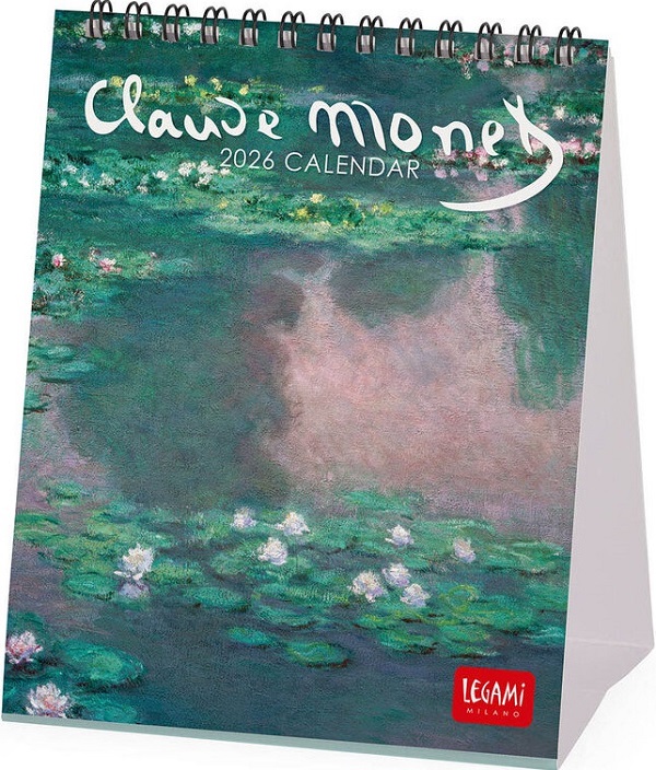 Calendar de birou 2026: Claude Monet