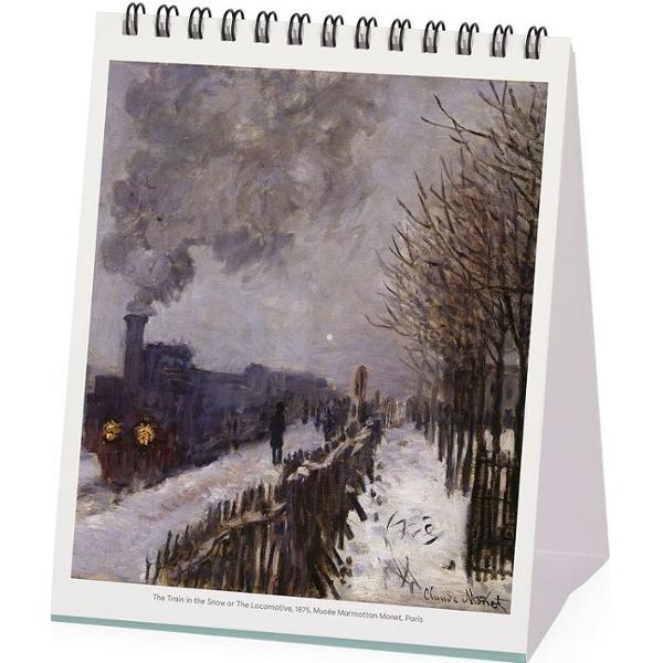 Calendar de birou 2026: Claude Monet