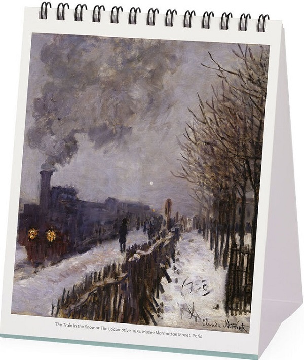 Calendar de birou 2026: Claude Monet