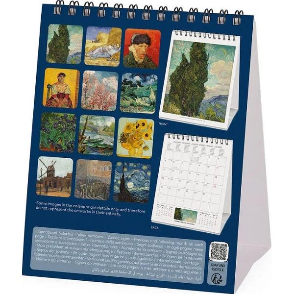 Calendar de birou 2026: Vincent van Gogh