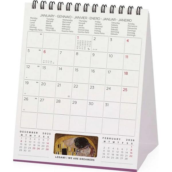 Calendar de birou 2026: Gustav Klimt