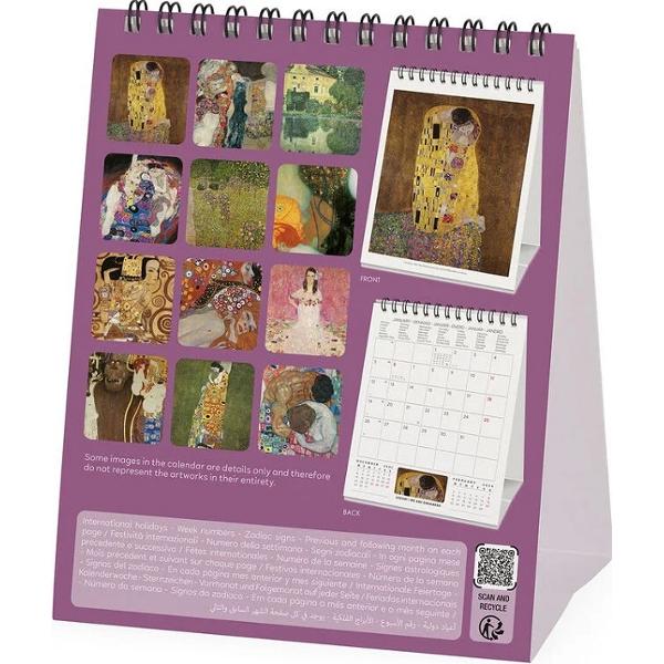 Calendar de birou 2026: Gustav Klimt