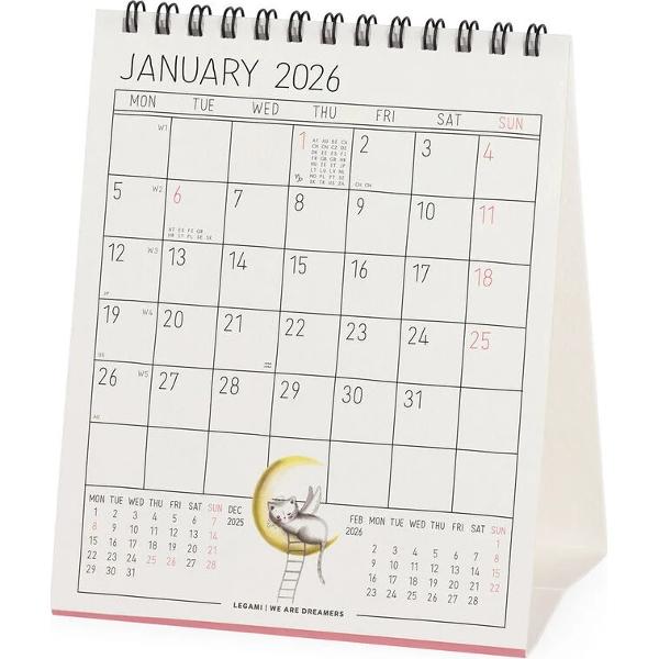 Calendar de birou 2026: Life is Better with Cats