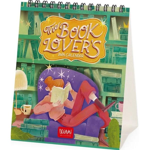 Calendar de birou 2026: The Book Lovers