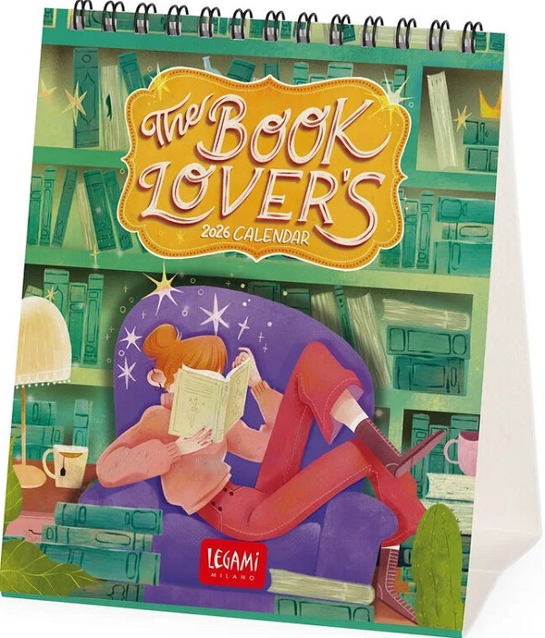 Calendar de birou 2026: The Book Lovers
