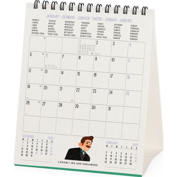 Calendar de birou 2026: The Book Lovers
