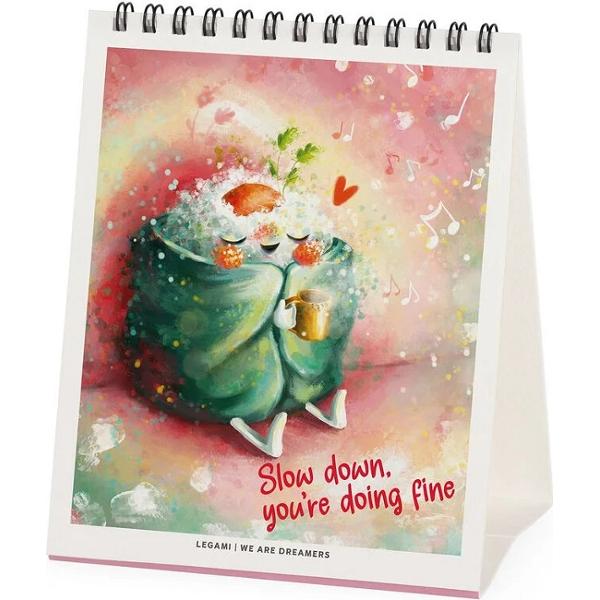 Calendar de birou 2026: Good Vibes Only