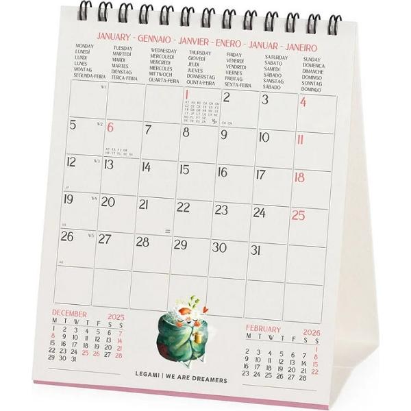 Calendar de birou 2026: Good Vibes Only