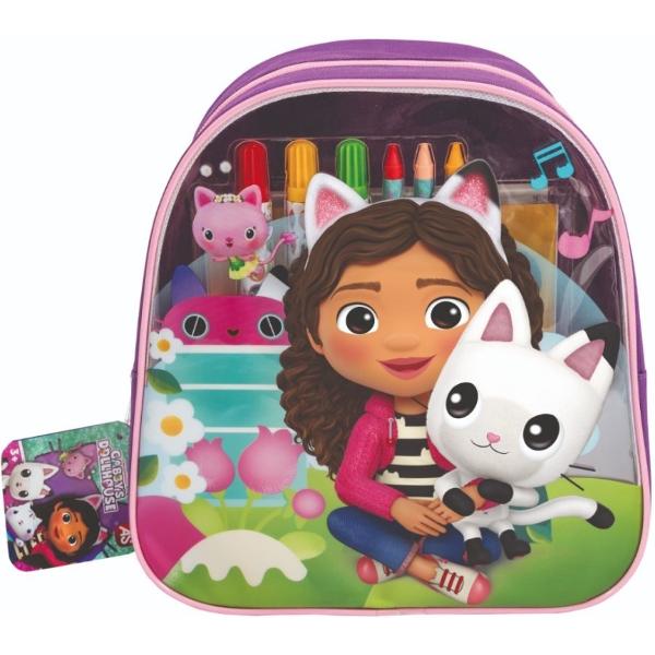 Set desen in ghiozdan. Gabbys Dollhouse