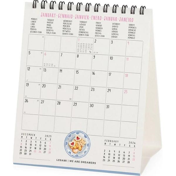 Calendar de birou 2026: Never Stop Dreaming