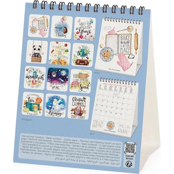 Calendar de birou 2026: Never Stop Dreaming