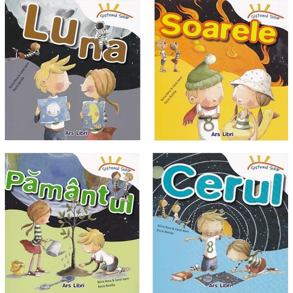 Pachet 4 carti: Sistemul solar