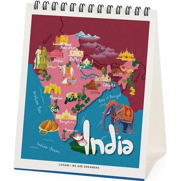 Calendar de birou 2026: Let's Travel the World
