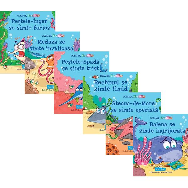 Pachet 6 carti: Oceanul emotiilor - Katie Woolley, David Arumi