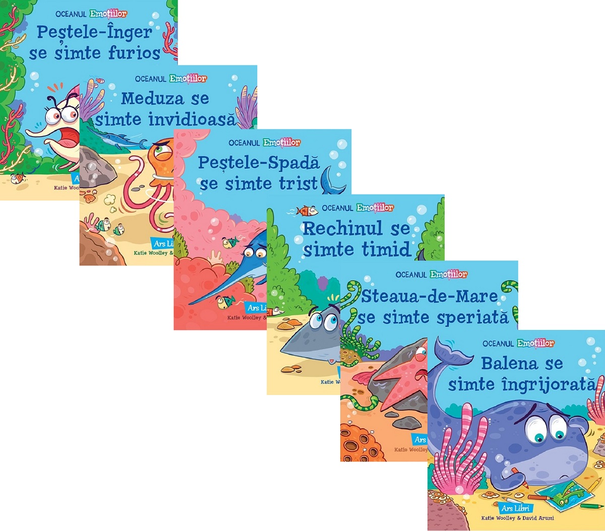 Pachet 6 carti: Oceanul emotiilor - Katie Woolley, David Arumi