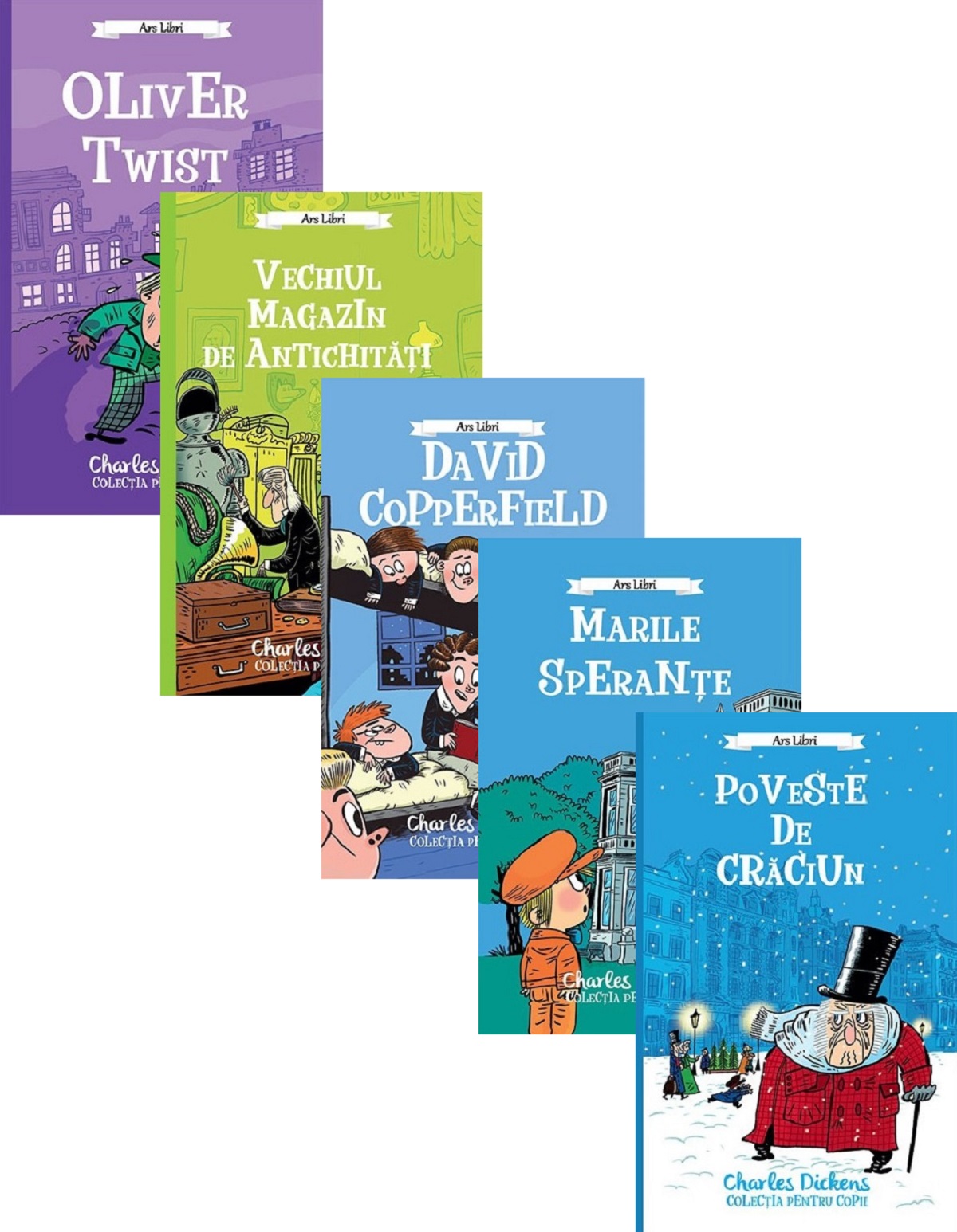 Pachet 5 carti: Charles Dickens - Charles Dickens