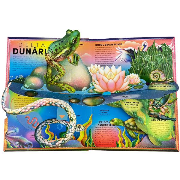 Formidabila carte cu broaste si alte creaturi acvatice - Ben Hoare