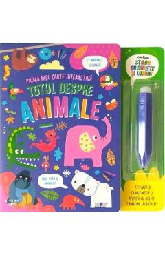 Poza produsului Totul despre animale. Prima mea carte interactiva