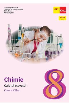 Poza produsului Chimie - Clasa 8 - Caietul elevului - Luminita Irinel Doicin, Madalina Veronica Angelusiu, Silvia Girtan, Maria Dragomir