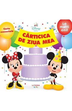 Coperta cărții 'Cărticica de ziua mea. Carte senzorială - Nancy Parent'