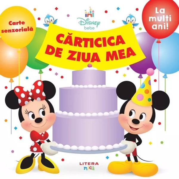 Carticica de ziua mea. Carte senzoriala - Nancy Parent