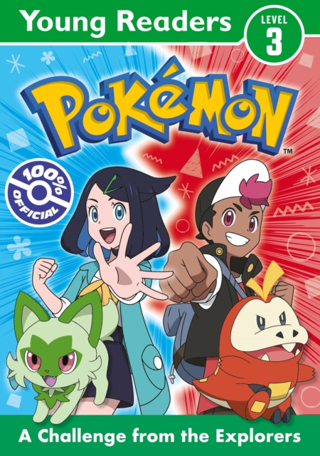 Coperta cărții 'Pokemon Young Readers Level 3: A Challenge from the Explorers -'