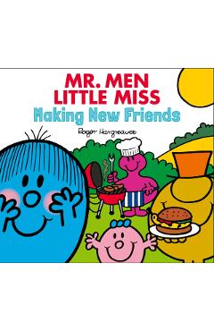 Coperta cărții 'Mr Men Little Miss Making New Friends - Adam Hargreaves'