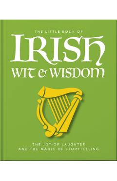 Coperta cărții 'Little Book of Irish Wit & Wisdom -'