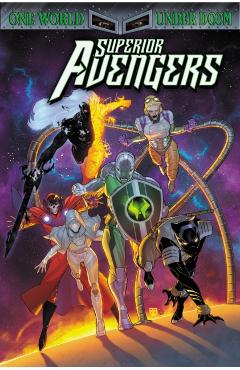 Coperta cărții 'Superior Avengers - Steve Foxe'