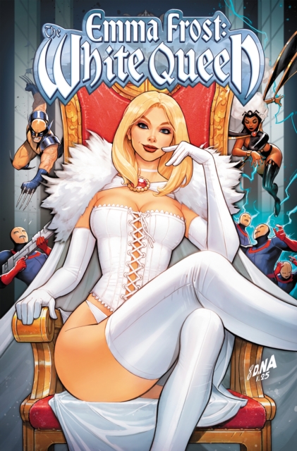 Coperta cărții 'Emma Frost: The White Queen - - All Hail the Queen - Amy Chu'