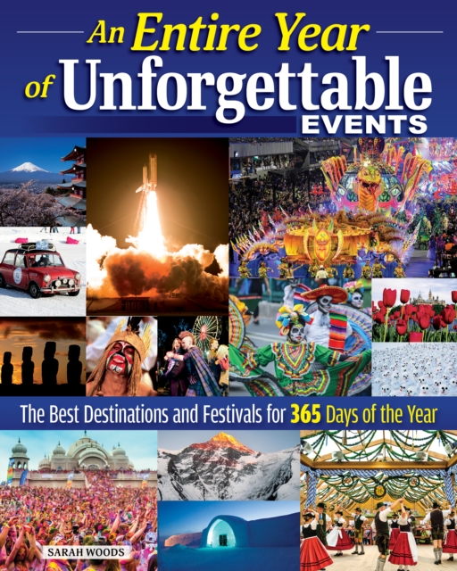 Coperta cărții 'Entire Year of Unforgettable Events - Sarah Woods'