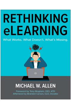 Coperta cărții 'Rethinking eLearning - Michael W. Allen'
