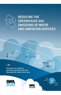 Coperta cărții 'Reducing the greenhouse gas emissions of water and sanitation services: Overview of emissions and their potential'