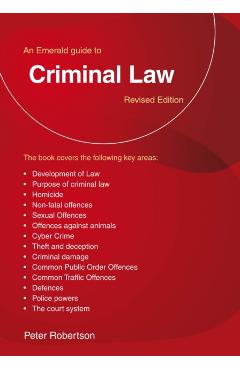 Emerald Guide to Criminal Law