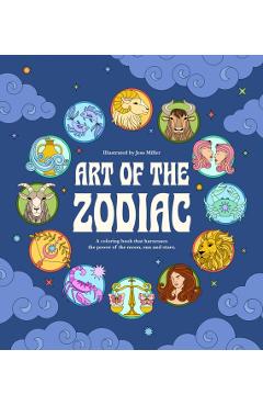 Coperta cărții 'Art of the Zodiac - Jessica Miller'
