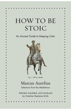 Coperta cărții 'How to Be Stoic: An Ancient Guide to Keeping Calm - Gretchen Reydams-schils'