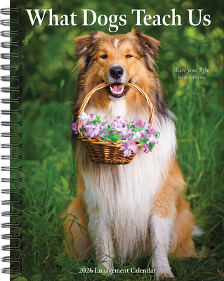 What Dogs Teach Us 2026 6.5 X 8.5 Engagement Calendar - 