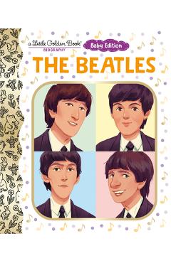 Coperta cărții 'The Beatles: Baby Edition (a Little Golden Book Biography) - Judy Katschke'