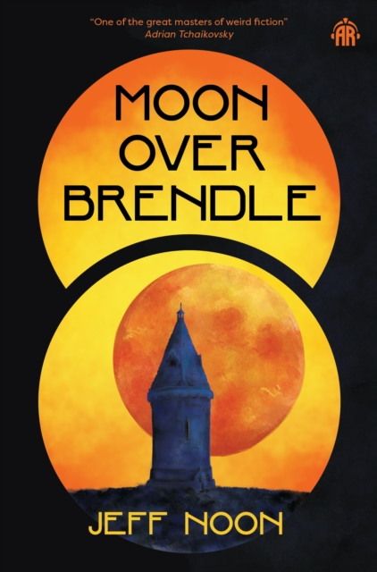 Coperta cărții 'Moon Over Brendle - Jeff Noon'
