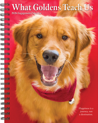 What Goldens Teach Us 2026 6.5 X 8.5 Engagement Calendar - 