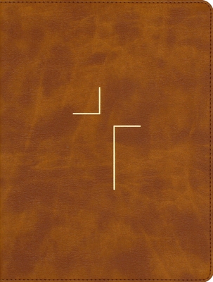 The Jesus Bible, ESV Edition, Leathersoft, Tan - 
