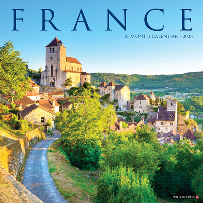 France 2026 12 X 12 Wall Calendar - 