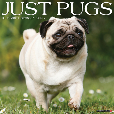 Pugs 2026 12 X 12 Wall Calendar - 