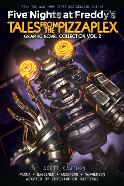 Coperta cărții 'Five Nights at Freddy's: Tales from the Pizzaplex Graphic Novel Collection Vol. 2 - Scott Cawthon'