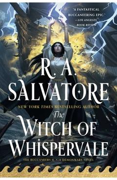 Coperta cărții 'The Witch of Whispervale: The Buccaneers, Book 2 - R. A. Salvatore'