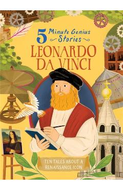 Leonardo Da Vinci: 5-Minute Genius Stories - Wil Mara