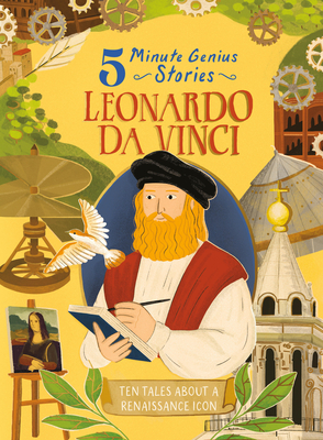 Coperta cărții 'Leonardo Da Vinci: 5-Minute Genius Stories - Wil Mara'